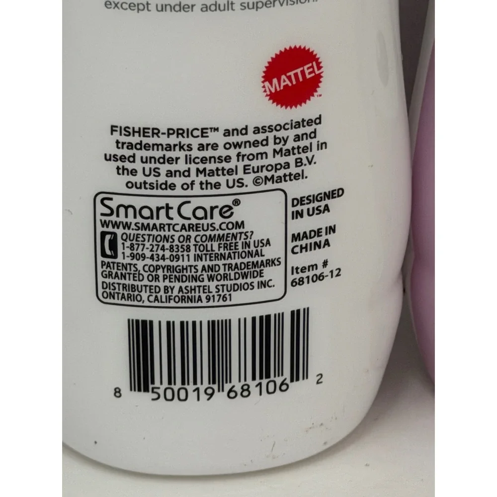 Fisher-Price Hello Bathtime Baby Lotion Paraben Dye Free 10oz 4 Pack‎ Lot